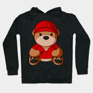 Jockey Teddy Bear Hoodie